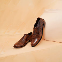 Artisan Textured Oxford - Brown