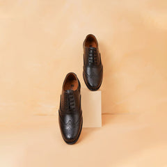 Cap Toe Derby - Black