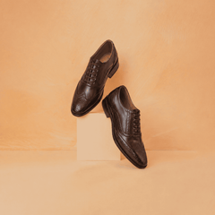 Cap Toe Derby - Brown