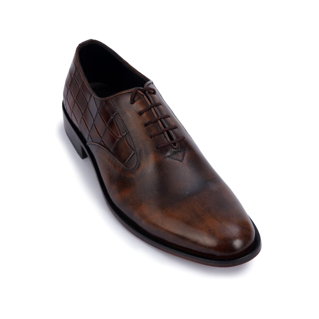 Artisan Textured Oxford - Brown